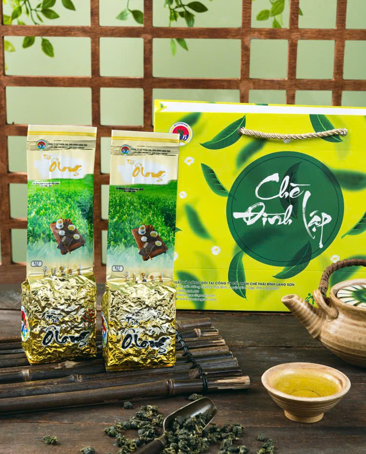 Set quà tặng chè Đinh Lập